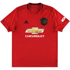 2019-20 Manchester United adidas Home Shirt XXL Football Shirt