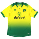 2019-20 Norwich Errea Home Shirt *Mint* XL Football Shirt