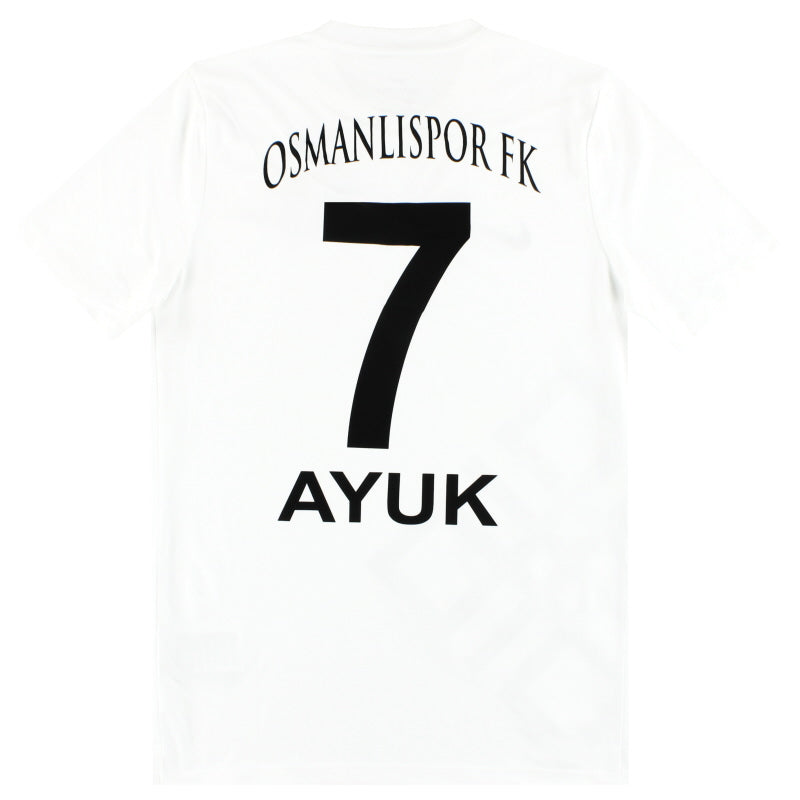 2019-20 Osmanlispor Nike Third Shirt Ayuk #7 *As New* M Football Shirt