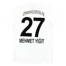 2019-20 Osmanlispor Nike Third Shirt Mehmet Yigit #27 *As New* L Football Shirt