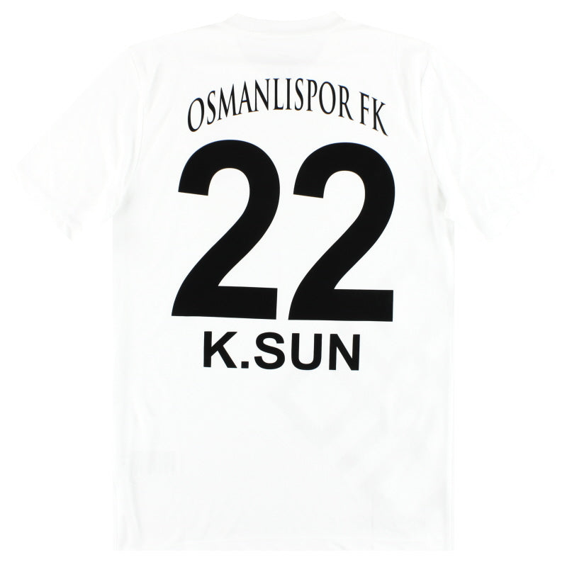 2019-20 Osmanlispor Nike Third Shirt K.Sun #22 *As New* M Football Shirt