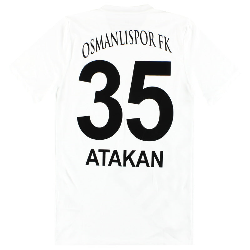 2019-20 Osmanlispor Nike Third Shirt Atakan #35 *As New* S Football Shirt