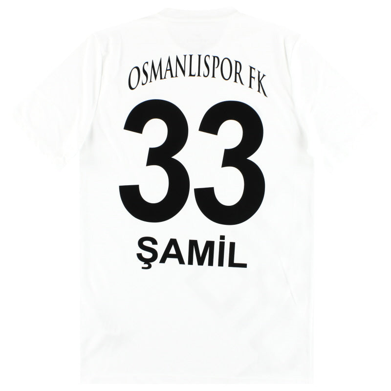 2019-20 Osmanlispor Nike Third Shirt Samil #33 *As New* M Football Shirt