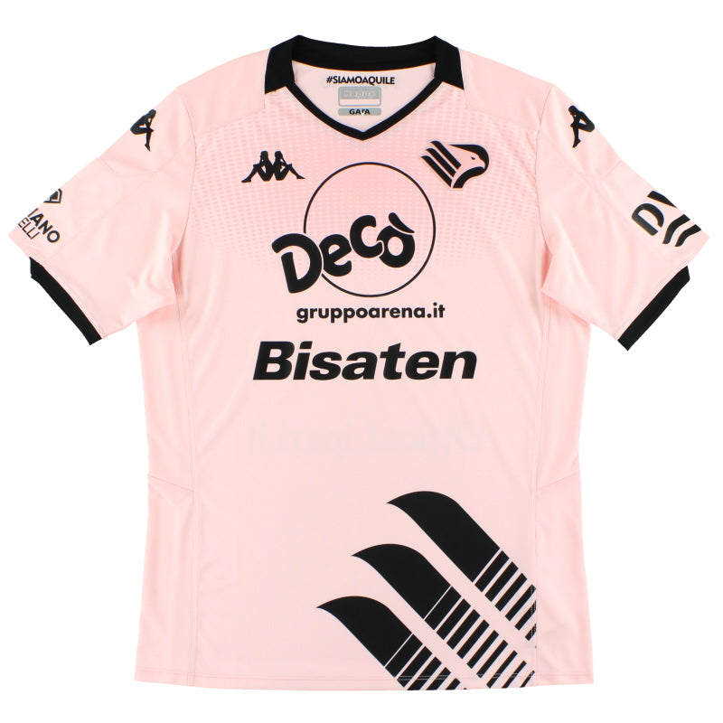 2019-20 Palermo Kappa Home Shirt *As New* Y Football Shirt