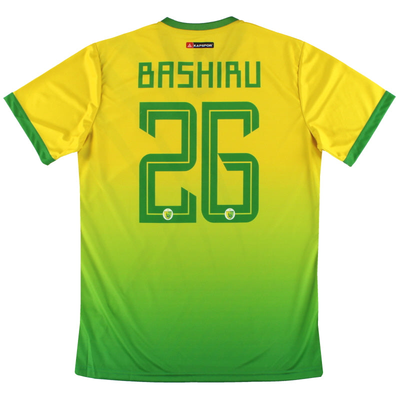 2019-20 Plateau United Kapspor Player Issue Home Shirt Bashiru #26 *w/tags* L  Football Shirt