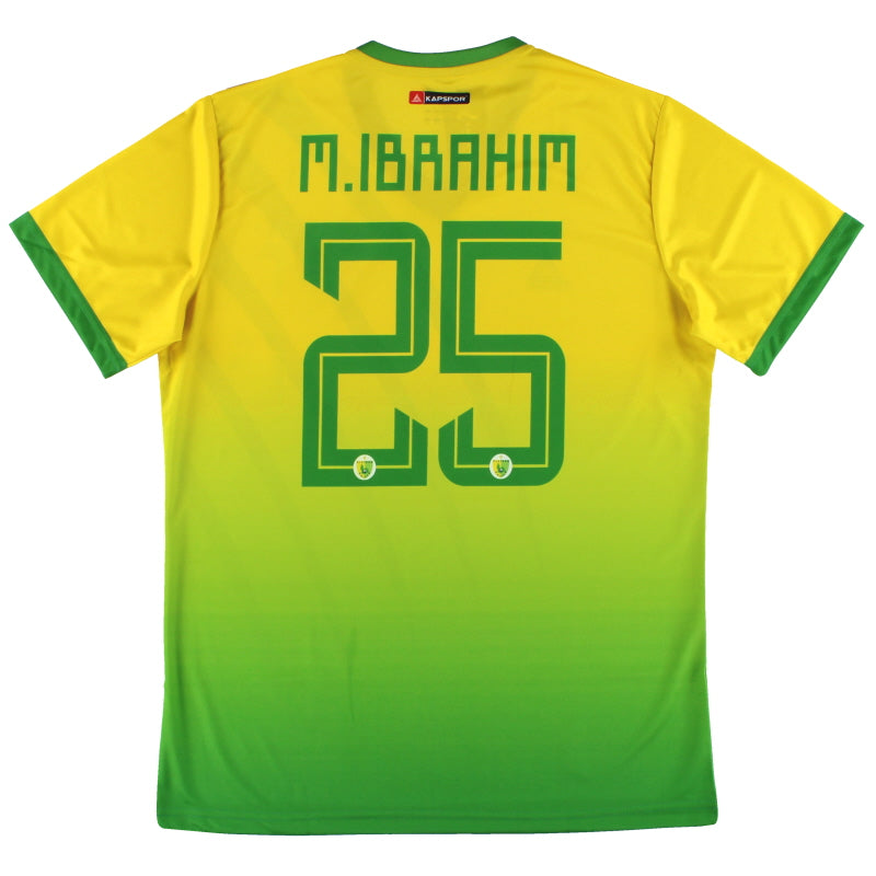 2019-20 Plateau United Kapspor Player Issue Home Shirt M.Ibrahim #25 *w/tags* L  Football Shirt