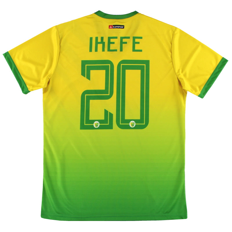 2019-20 Plateau United Kapspor Player Issue Home Shirt Ikefe #20 *w/tags* L  Football Shirt