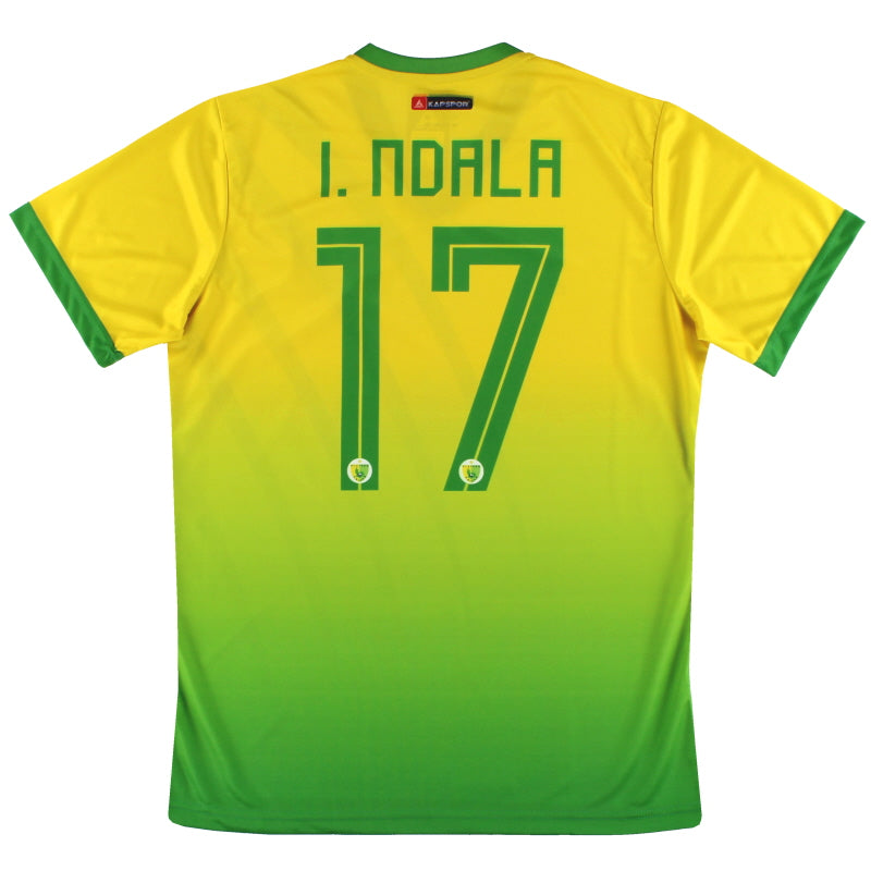 2019-20 Plateau United Kapspor Player Issue Home Shirt I.Ndala #17 *w/tags* L  Football Shirt