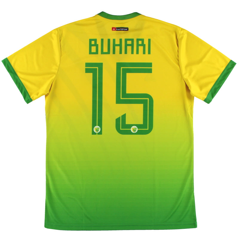 2019-20 Plateau United Kapspor Player Issue Home Shirt Buhari #15 *w/tags* L  Football Shirt