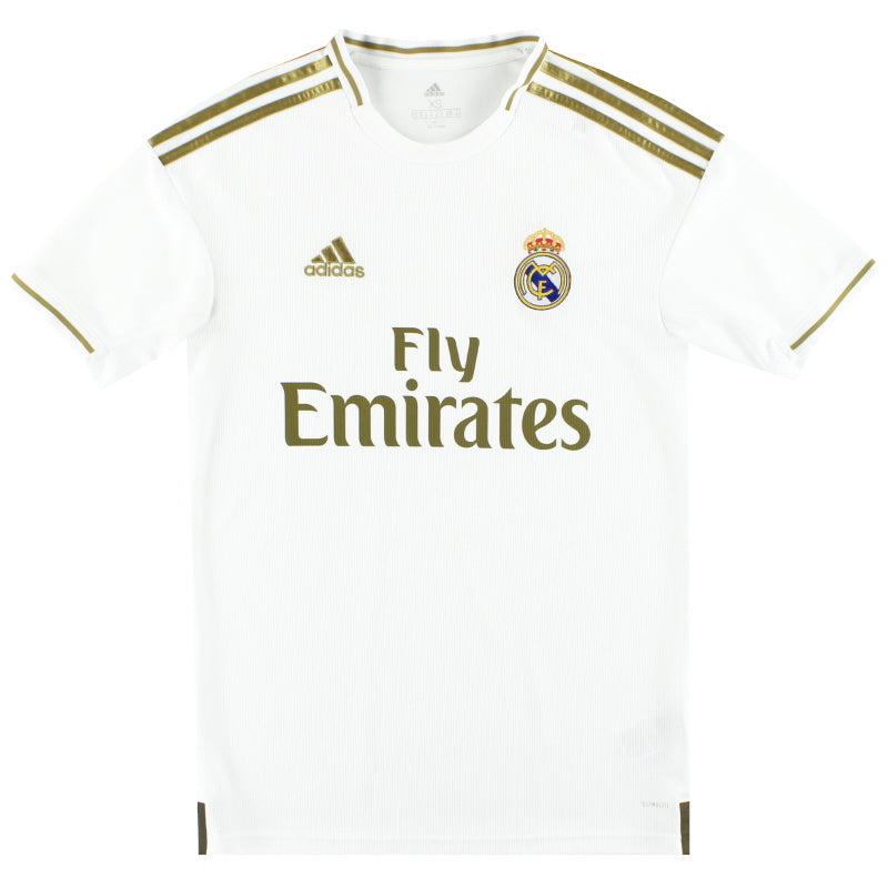 2019-20 Real Madrid adidas Home Shirt XL.Boys Football Shirt