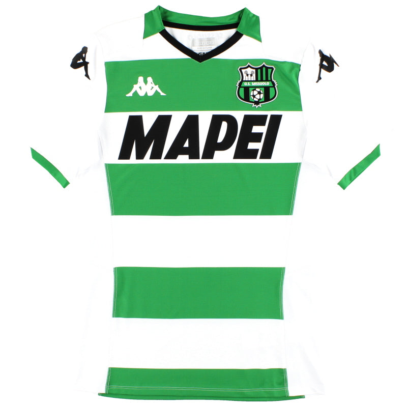 2019-20 Sassuolo Kappa Kombat Pro Away Shirt *As New* XL Football Shirt