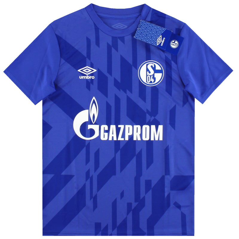 2019-20 Schalke Umbro Warm-Up Shirt *w/tags* S.Boys Football Shirt