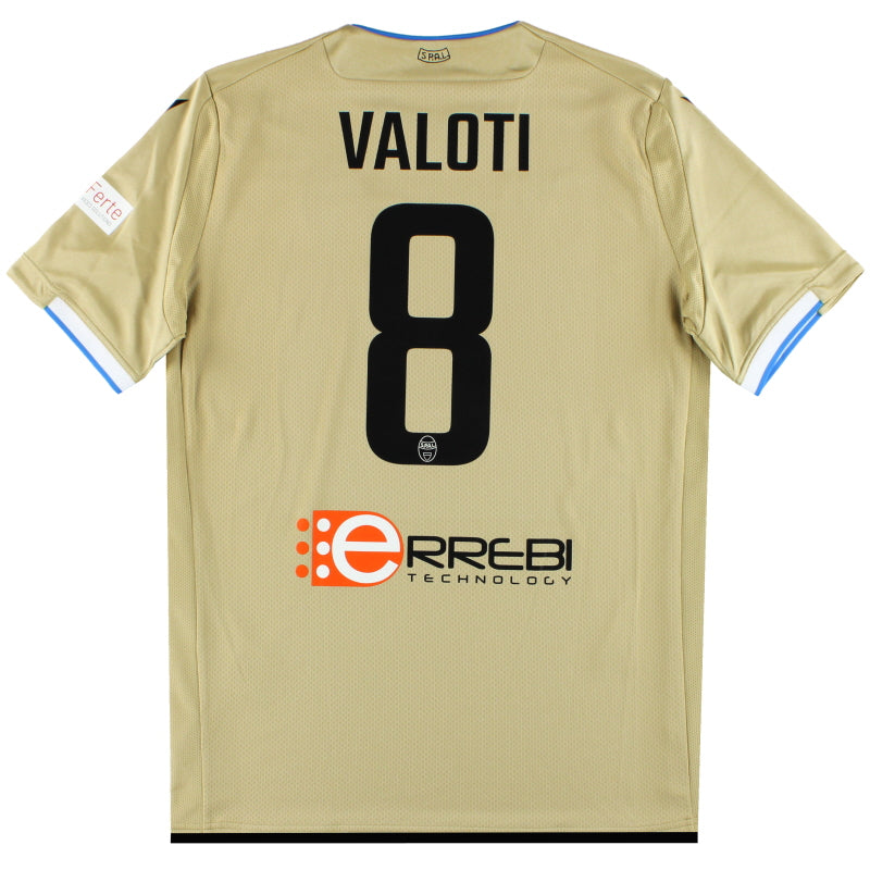 2019-20 SPAL Macron Away Shirt Valoti #8 *w/tags* XL Football Shirt