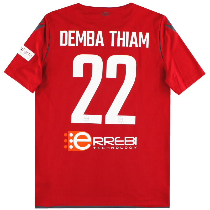 2019-20 SPAL Macron Goalkeeper Shirt Demba Thiam #22 *w/tags* L Football Shirt