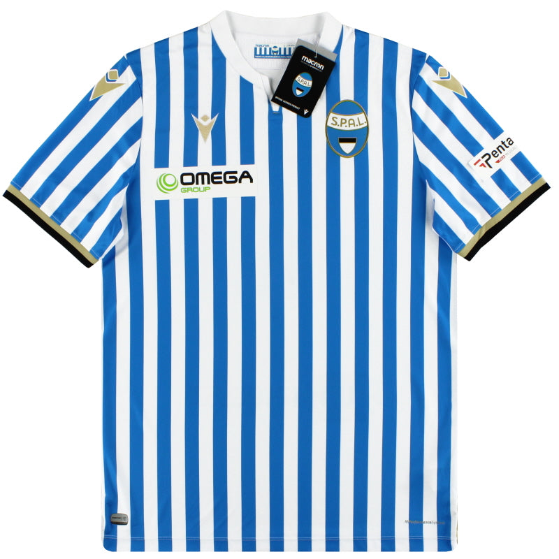 2019-20 SPAL Macron Home Shirt *w/tags* Football Shirt