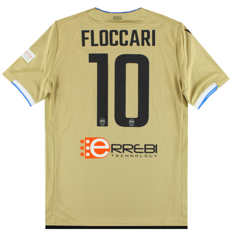 2019-20 SPAL Macron Player Issue Away Shirt Floccari #10 *w/tags* L Football Shirt