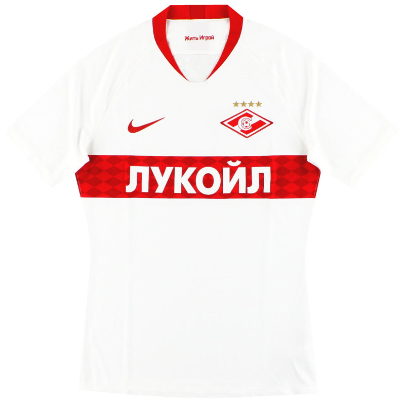 2019-20 Spartak Moscow Nike Player Issue SAMPLE Away Shirt M Football Shirt