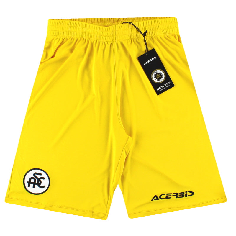 2019-20 Spezia Acerbis Goalkeeper Shorts *BNIB* Football Shirt