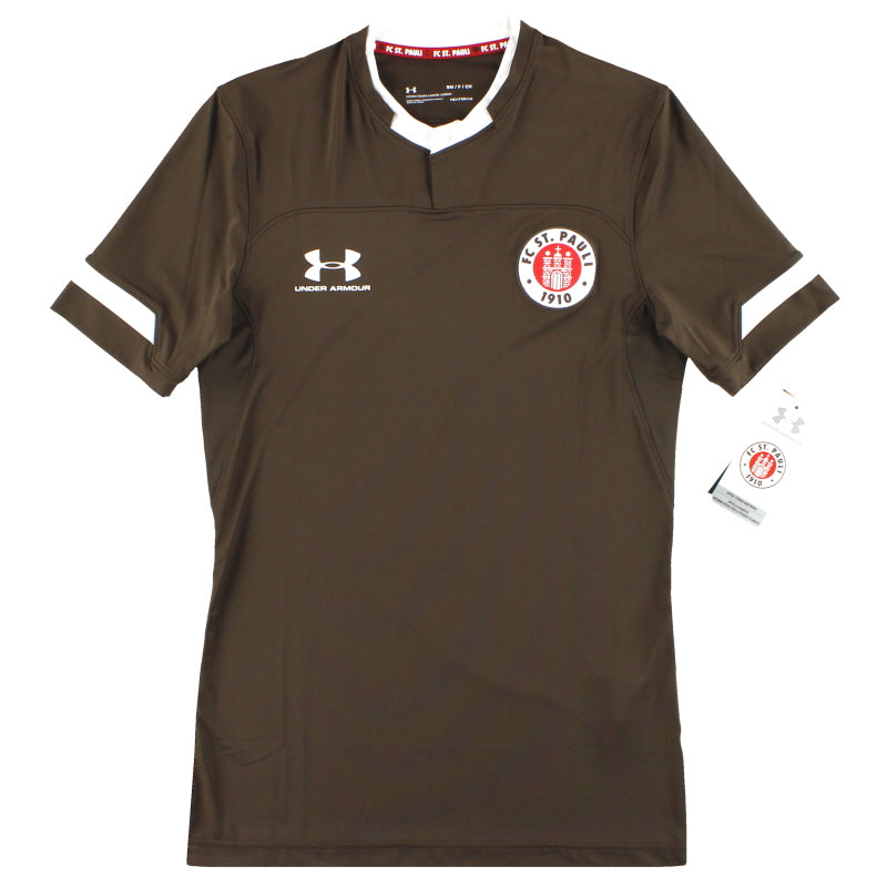 2019-20 St Pauli Under Armour Player Issue Home Shirt *w/tags* XS Football Shirt