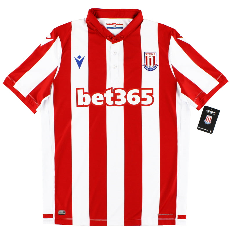 2019-20 Stoke City Macron Home Shirt *w/tags* L Football Shirt