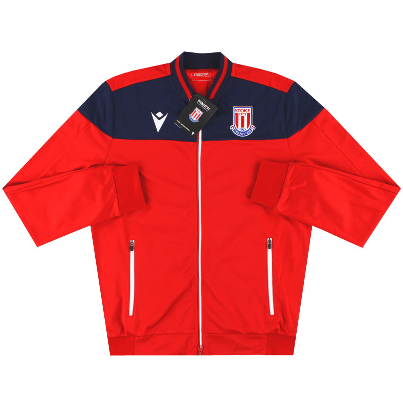 2019-20 Stoke City Macron Walkout Jacket *BNIB* S Jacket