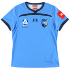 2019-20 Sydney FC Under Armour Womens Home Shirt *As New*  Football Shirt