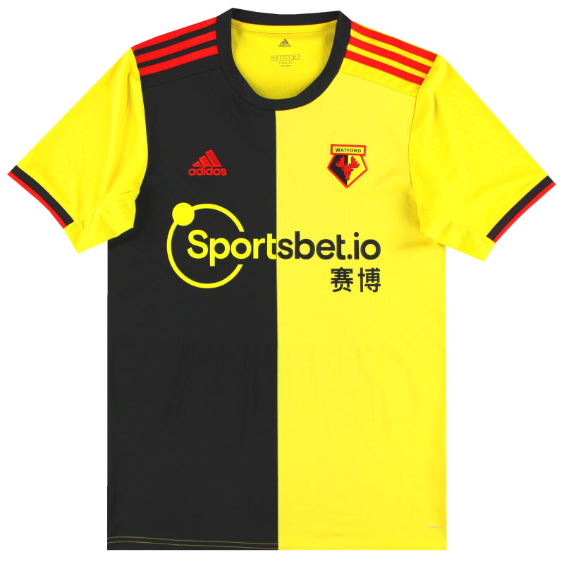 2019-20 Watford adidas Home Shirt M Football Shirt