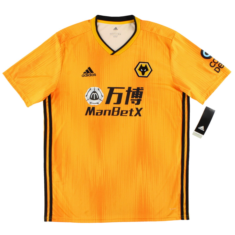 2019-20 Wolves adidas Home Shirt *w/tags* M Football Shirt