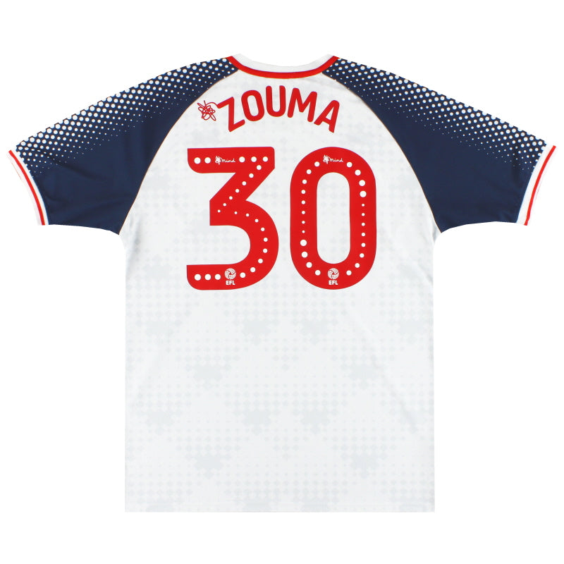 2019-20 Bolton Established 1877 Home Shirt Zouma #30 L Football Shirt