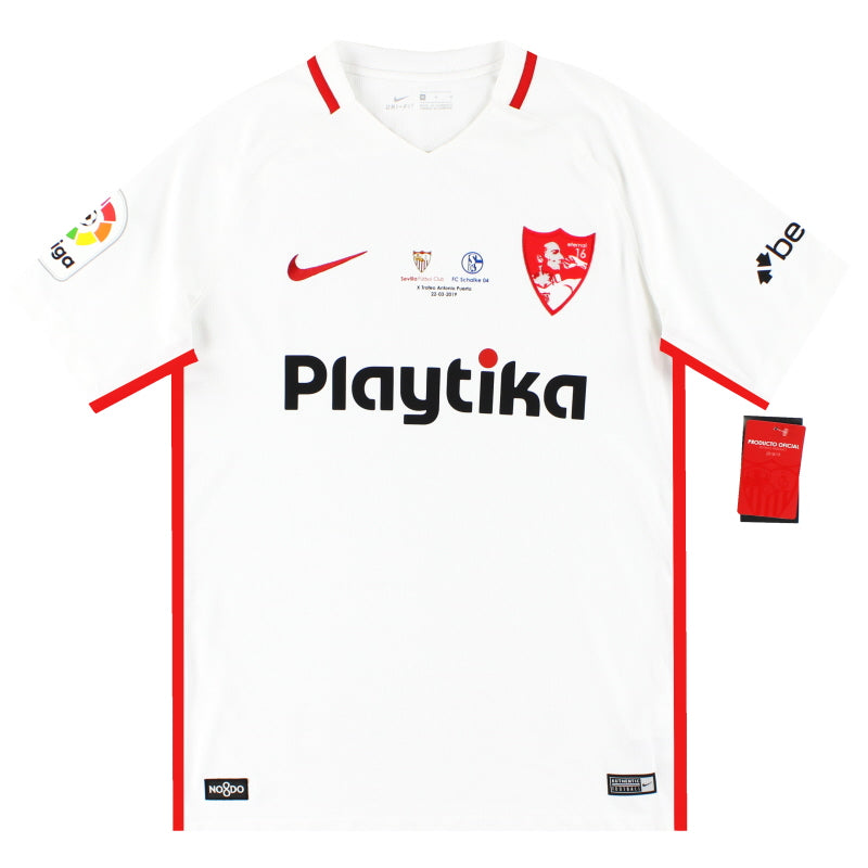 2019 Sevilla Nike 'Antonio Puerta Trophy' Home Shirt *BNIB* Football Shirt