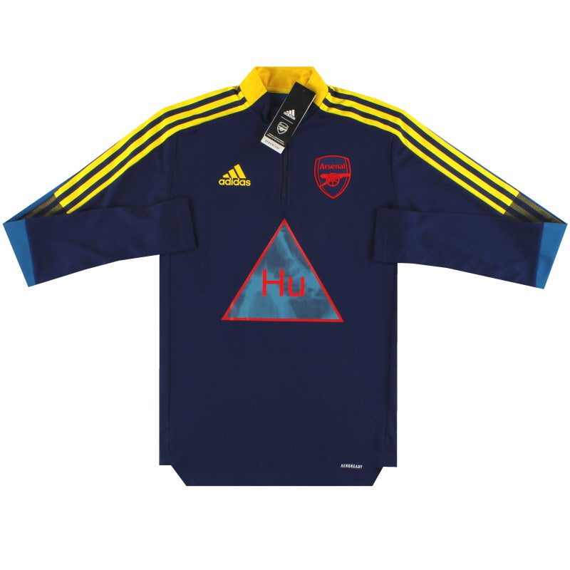 2020-21 Arsenal adidas Human Race 1/4 Zip Training Top *w/tags* XS Football Shirt