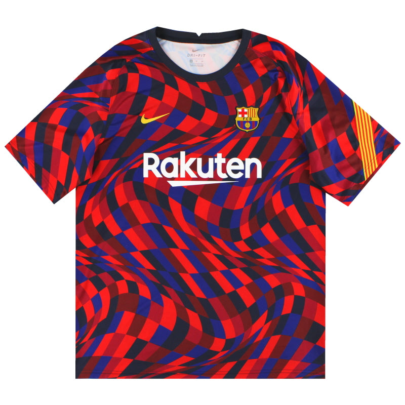 2020-21 Barcelona Nike Pre-Match Shirt XL Training Shirt