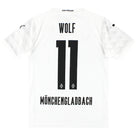 2020-21 Borussia Monchengladbach Puma '120 Year' Home Shirt Wolf #11 S Football Shirt