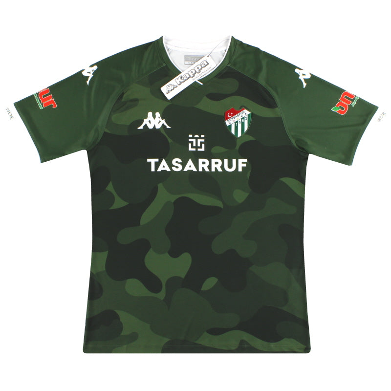 2020-21 Bursaspor Kappa Away Shirt *BNIB* Football Shirt