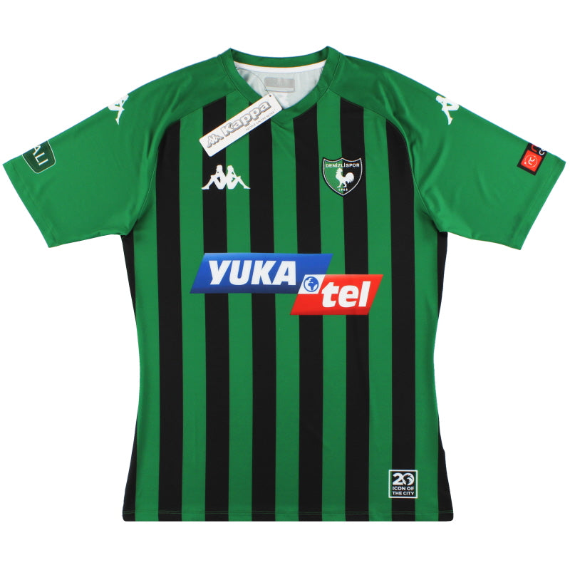 2020-21 Denizlispor Kappa Home Shirt *BNIB* Football Shirt