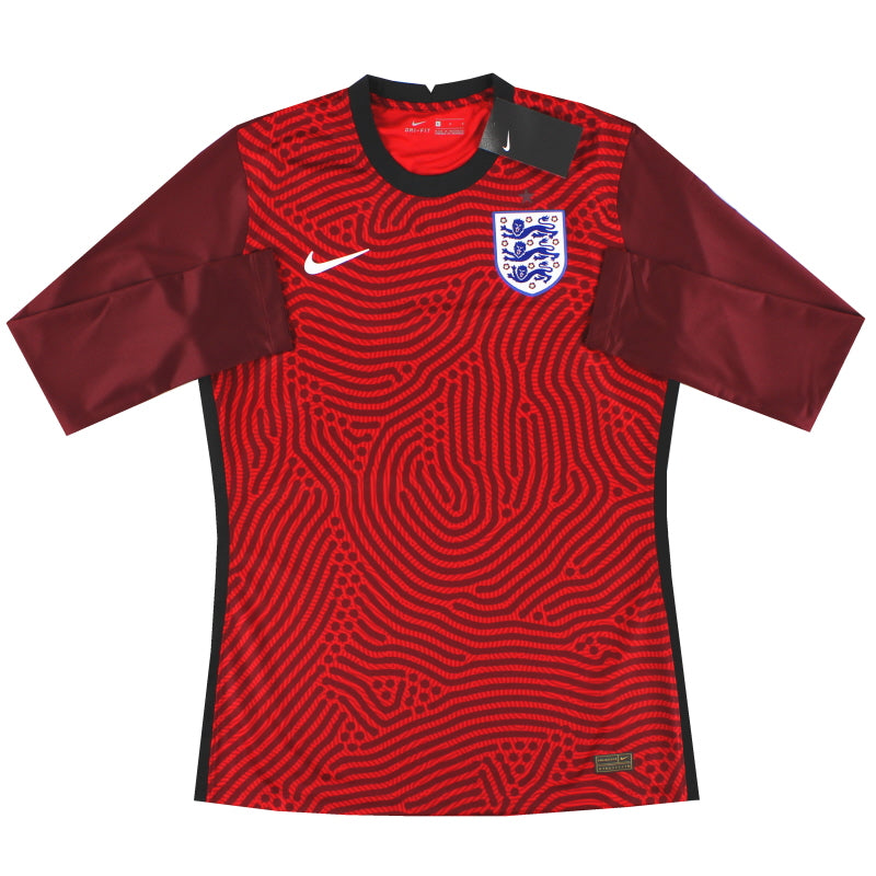 2020 21 England Nike Player Issue Goalkeeper Shirt BNIB L CD8149 657 Vintage Football Shirts