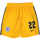 2020-21 England Nike Player Issue Goalkeeper Shorts #22 *As New* M Football Shirt