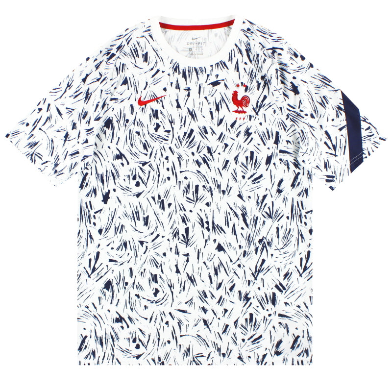 2020-21 France Nike Pre Match Shirt M Football Shirt