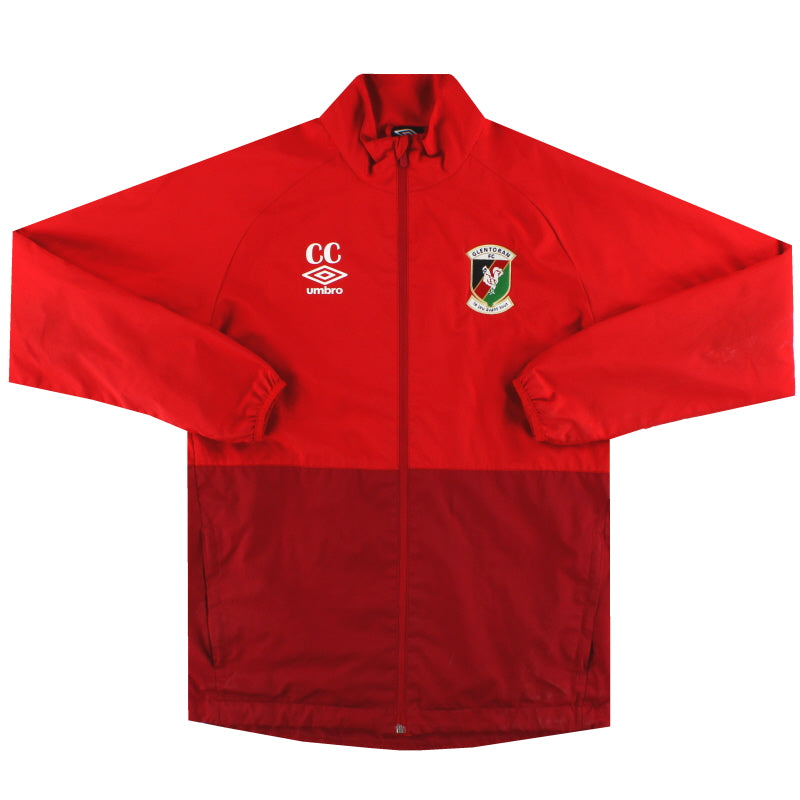 2020-21 Glentoran Umbro Track Jacket 'CC' M Jacket