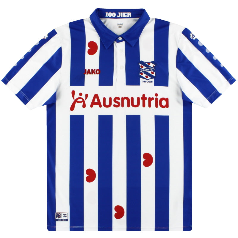 2020-21 Heerenveen Jako Centenary Home Shirt *As New* Y Football Shirt