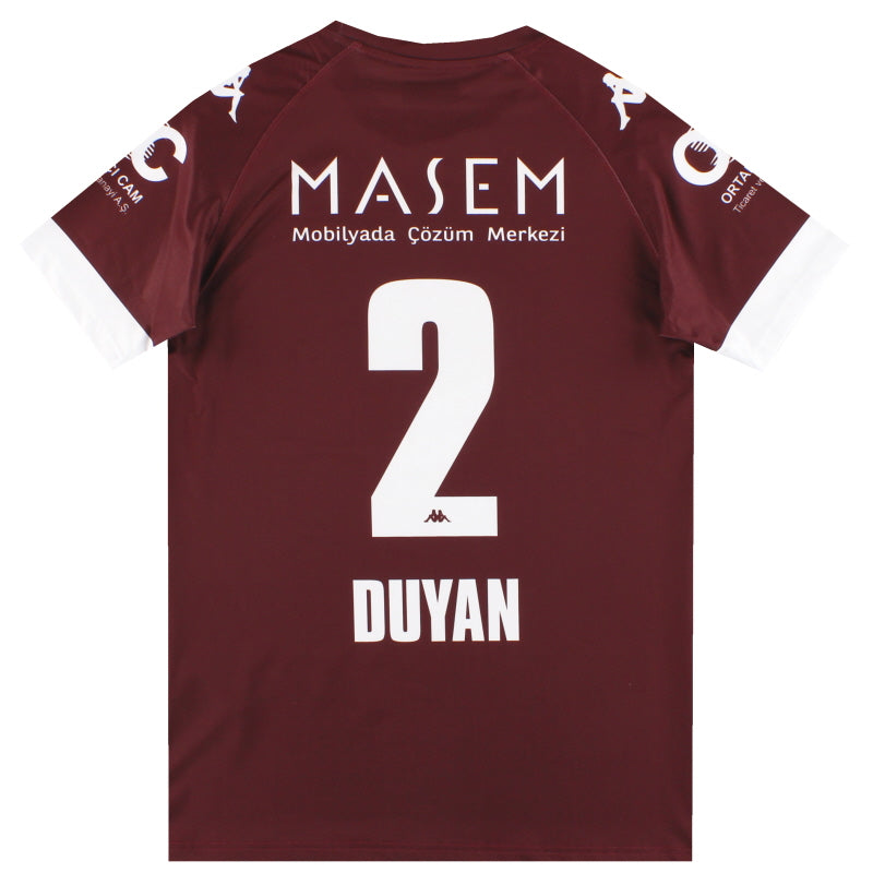 2020-21 Inegolspor Player Issue Home Shirt Duyan #2 *As New* M Football Shirt