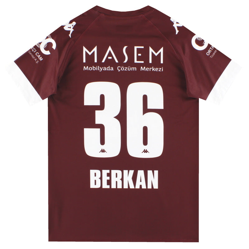 2020-21 Inegolspor Player Issue Home Shirt Berkan #36 *As New* S Football Shirt