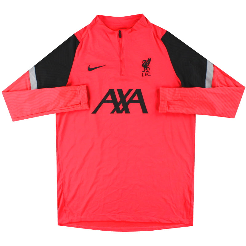 2020-21 Liverpool Nike 1/4 Zip Drill Top L Training Top