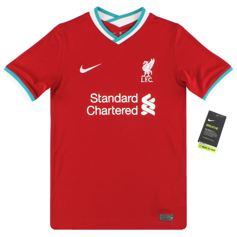 2020-21 Liverpool Nike Home Shirt *BNIB* S.Boys Football Shirt