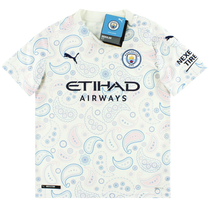 2020-21 Manchester City Puma Third Shirt *BNIB* S.Boys Football Shirt