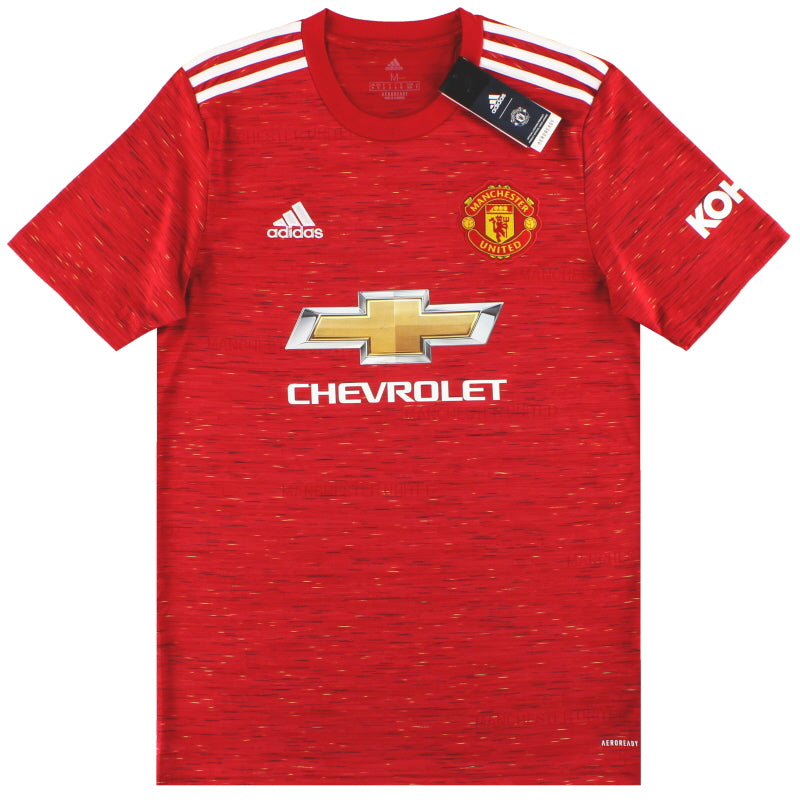 2020-21 Manchester United adidas Home Shirt *w/tags*  Football Shirt