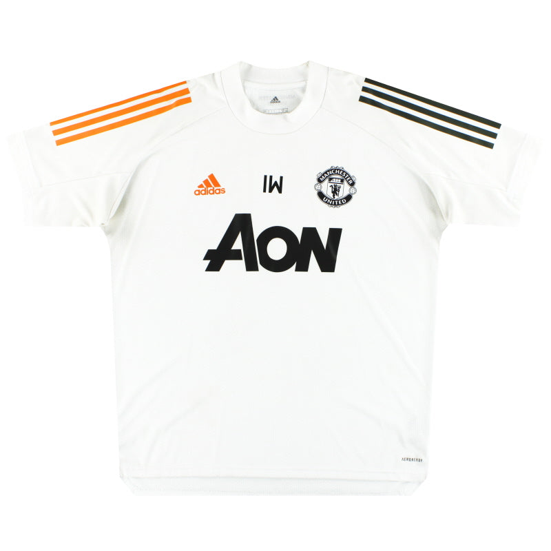 2020-21 Manchester United adidas Player Issue Training Shirt 'IW' L Training Shirt