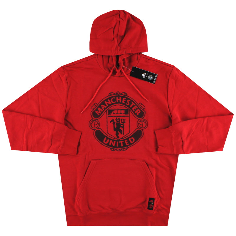 2020-21 Manchester United adidas DNA Hoodie *w/tags* M Hoodie