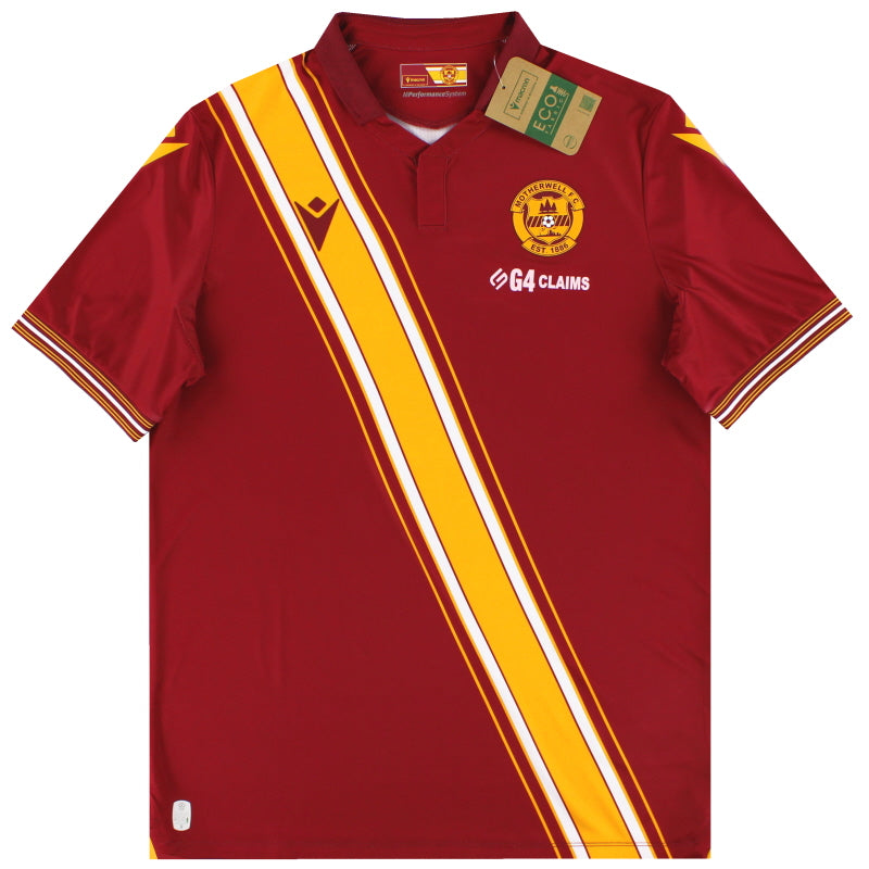 2023-24 Motherwell Macron Away Shirt *BNIB* Football Shirt