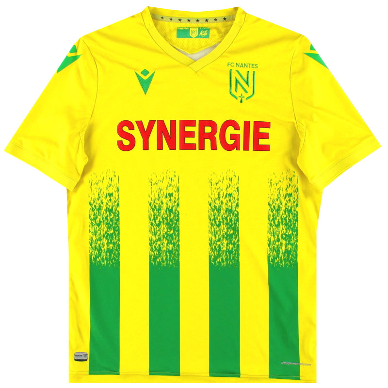 2020-21 Nantes Macron Home Shirt S Football Shirt